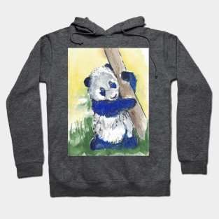 watercolor panda Hoodie